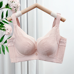 无痕无钢圈调整型内衣女小胸聚拢收副乳文胸防下垂矫正外扩小胸罩