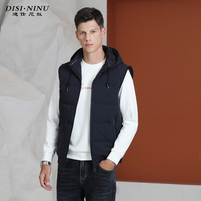 迪仕尼奴羽绒马甲鸭绒填充