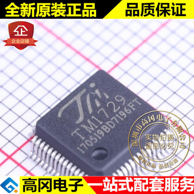 TM1729 LQFP-64 TM 天微 字段式LCD显示驱动控制芯片