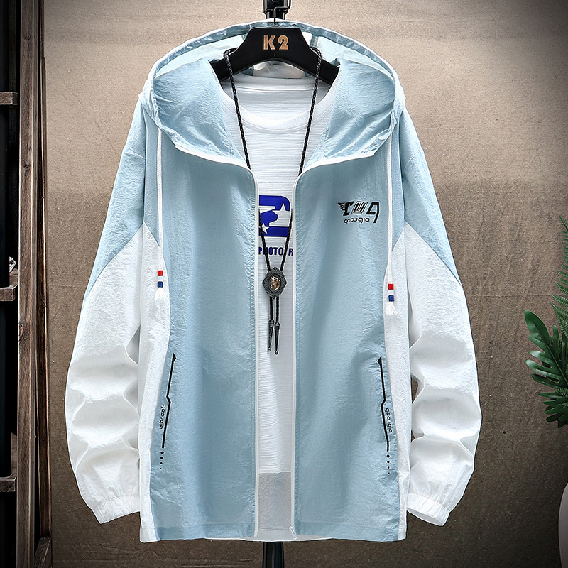 Summer new hooded sunscreen casual sunshade air conditioning clothing with long sleeves