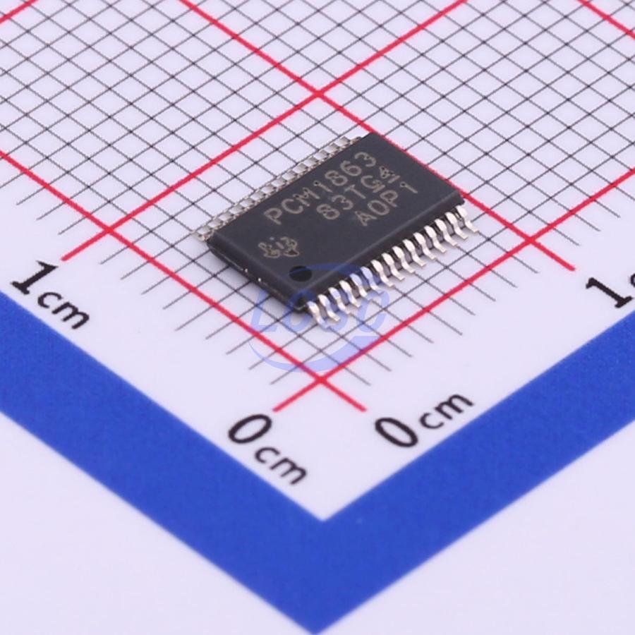 原装正品 PCM1863DBTR TSSOP-30-4.4mm 进口全新TI
