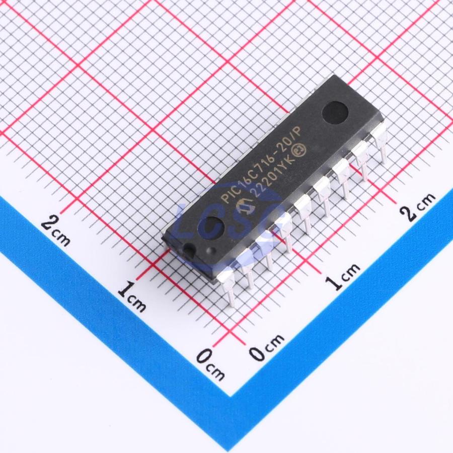 PIC16C716-20/P单片机芯片PDIP-18 优势供应