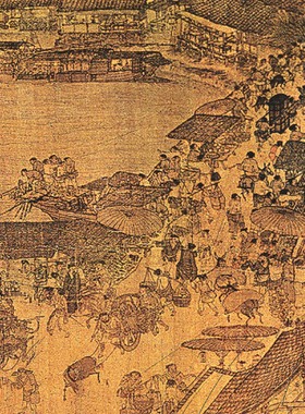 包邮香港优质TOMAX进口950片智力拼图张择端名画 清明上河图 4/7