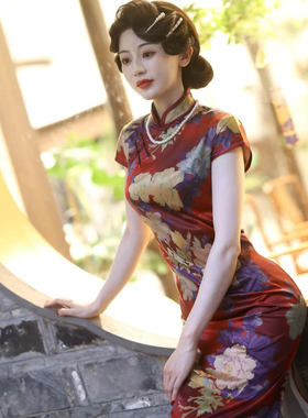 金陵十三钗旗袍老上海2026新中式轻奢女装改良年轻款民国风女人味