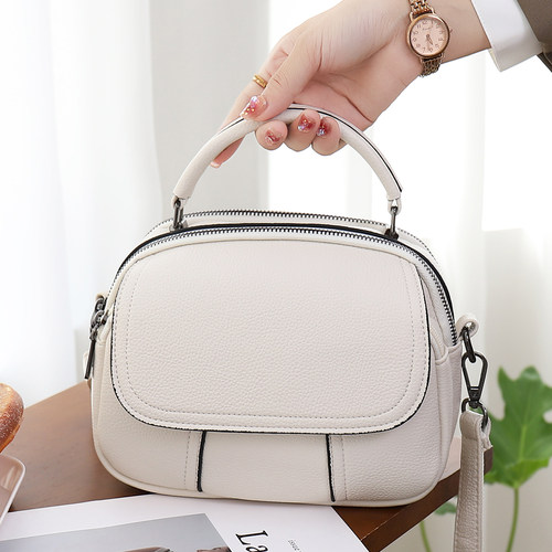 2026新款软皮多层简约时尚单肩包