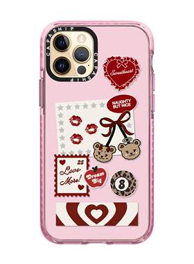 CASE适用苹果15iPhone14plus16TPU13promaxMagsafe17磁吸爱心小熊创意手机壳12防摔11新款高级感保护套t