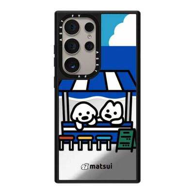 Matsui狗狗 手机壳磁吸magsafe镜面防摔保护套适用于三星Galaxy S25ultra/S25/S24/S23ultra可爱个性s26高级