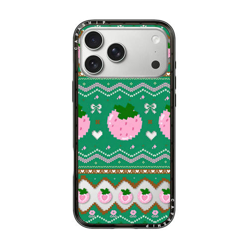 CASE适用苹果15iPhone14plus16四方新壳体13promax17磁吸Magsafe可爱费尔岛花纹手机壳防摔新款高级感保护套