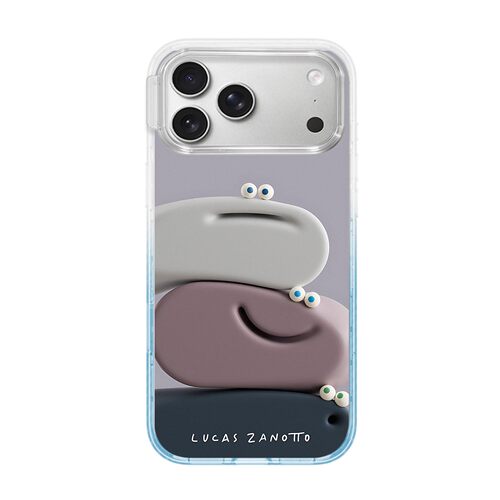 适用苹果15iPhone14ppro16渐变蓝色透明17promax磁吸Magsafe可爱3D爱心18手机壳防摔新款高级感保护套