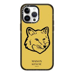 CASE适用苹果15iPhone14plus16亚克力13promax17磁吸Maison 高级保护套ti Kitsuné狐狸手机壳12防摔11新款