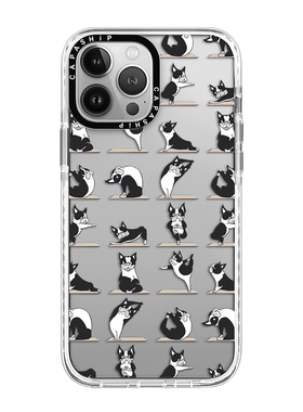 CASE适用苹果15iPhone14plus16亚克力13promaxMagsafe17磁吸瑜伽狗狗可爱创意手机壳12防摔11高级保护套ti