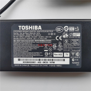 原装东芝C600 L600 L700 L730 L800 L830 M800 19v 4.74A 90W电源