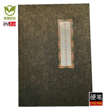 手抄九天应元雷声普化天尊说玉枢宝经硬笔经文拼音临摹描红字帖