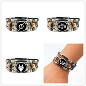 假面骑士龙骑时王帝骑手链手绳手环复古时尚 皮质男生学生首饰礼品