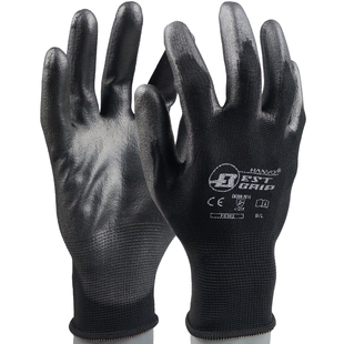 恒辉PE302 维修 PE304PU涂指涂掌劳保手套耐磨防滑打螺丝配件安装