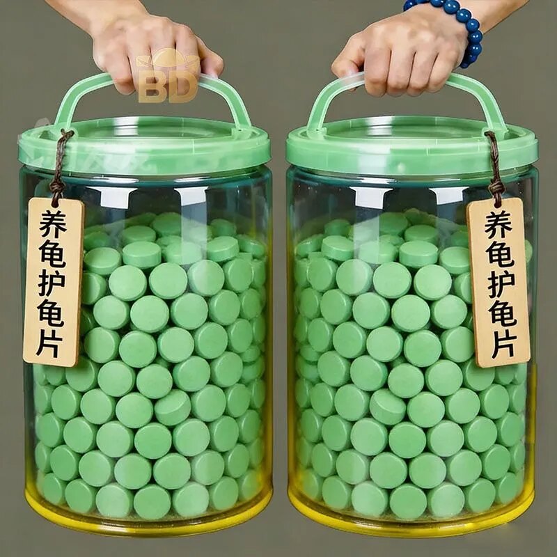 乌龟消毒片观赏龟白眼病腐皮烂甲治疗专用药一泡就好颗粒饲料龟药