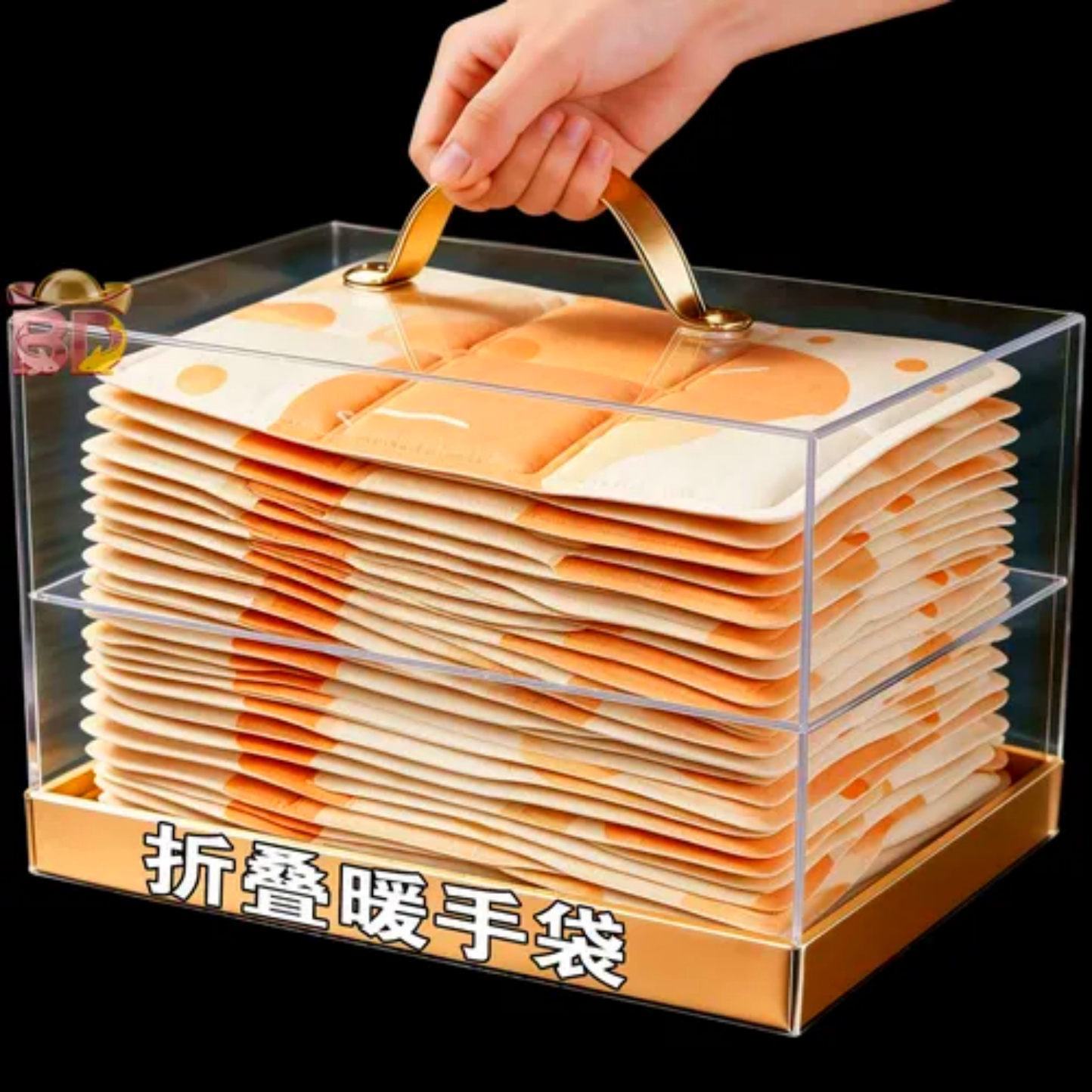 折叠暖手袋6袋装超长发热保暖神器加宽加大暖宝温暖便携可暖手脚