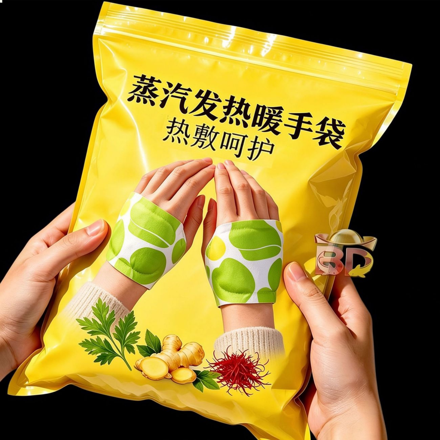 艾草暖足贴发热贴热敷暖脚贴脚底贴冬季保暖防寒发热脚热敷贴足贴