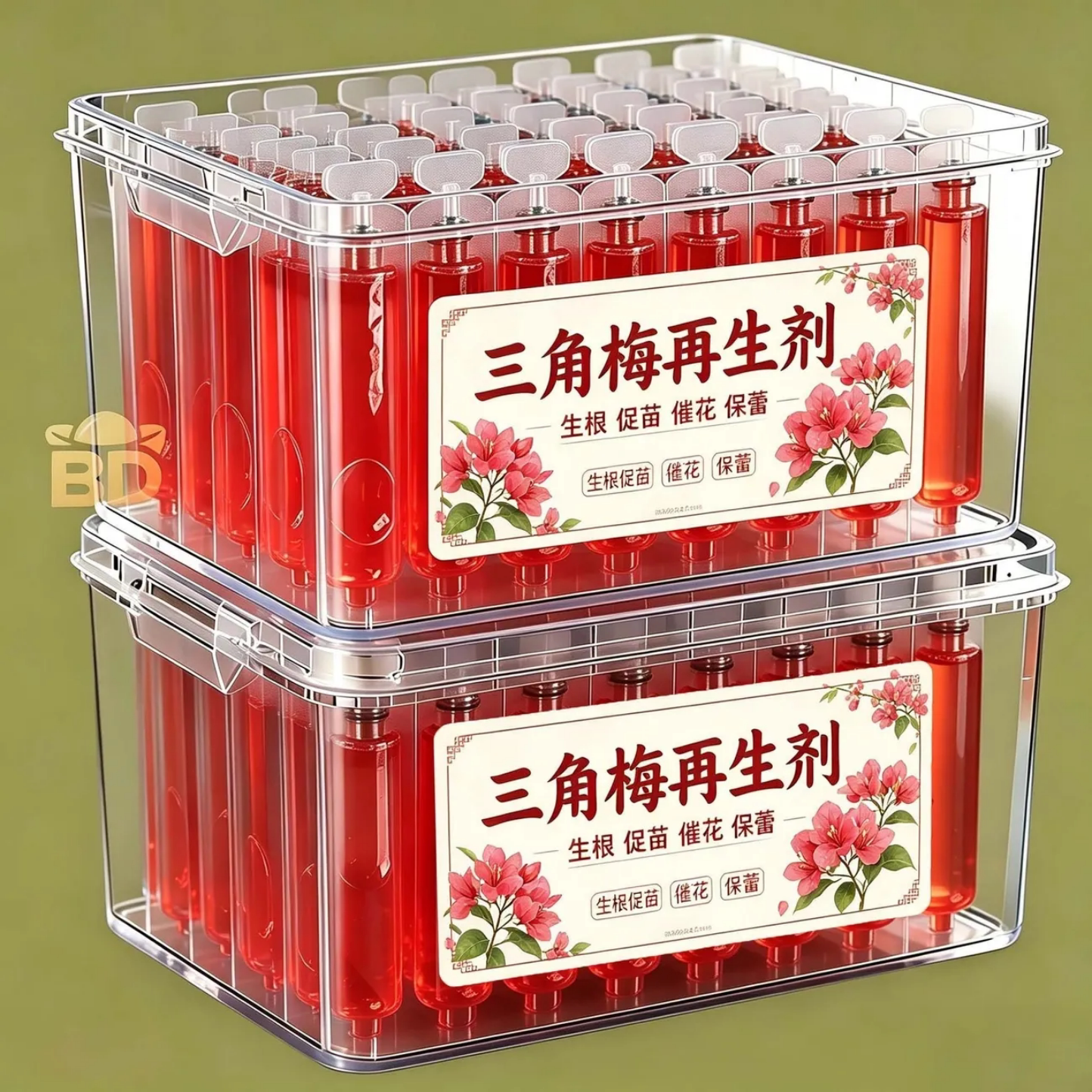 三角梅生根促苗剂红色花卉装促花超值物营养液促开花三角梅再生剂