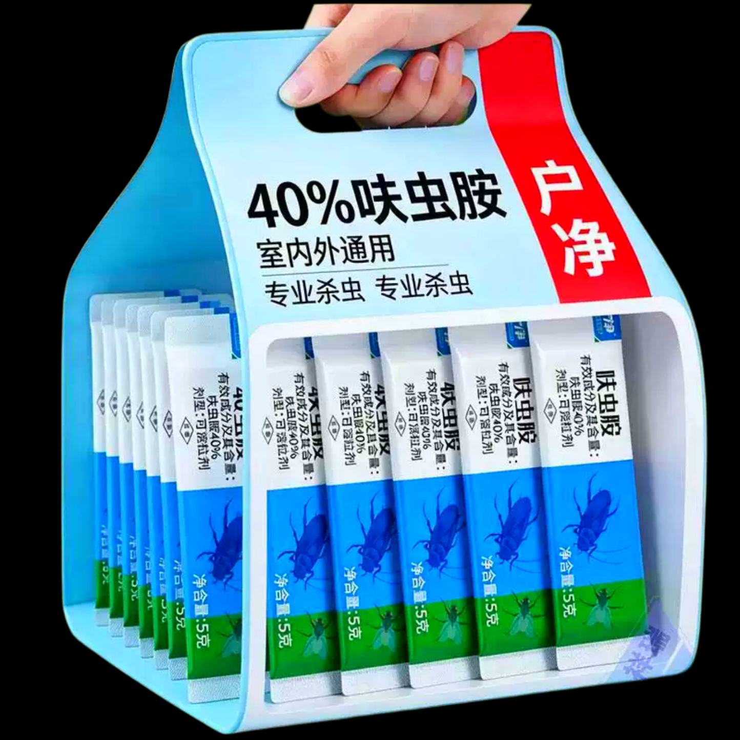 正品40%呋虫胺高浓度蟑螂药灭蟑可溶粒剂袋室内外家用卫生杀虫剂