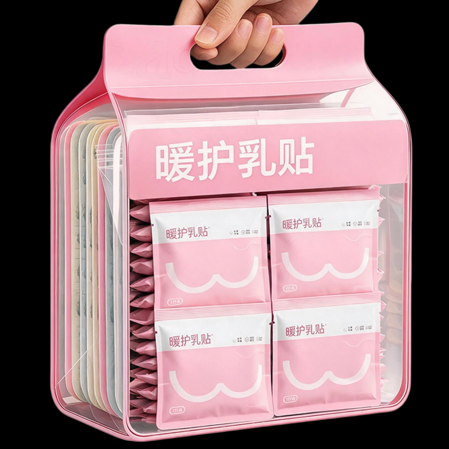 草本暖护乳贴热敷胸部疏通神器宝妈专用暖胸贴80贴装艾草植物配方