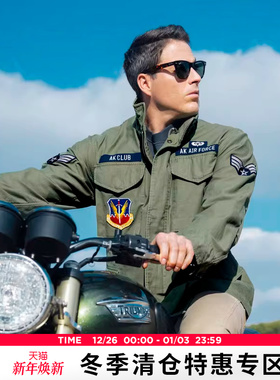 AK男装新款ORIGINAL经典复古章仔M-65夹克外套男