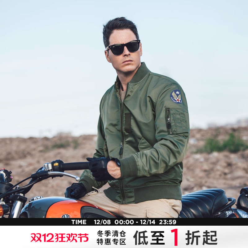 尼龙防寒夹克商场同款