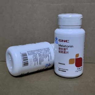 临期GNC健安喜褪黑素片60片26年9月到期