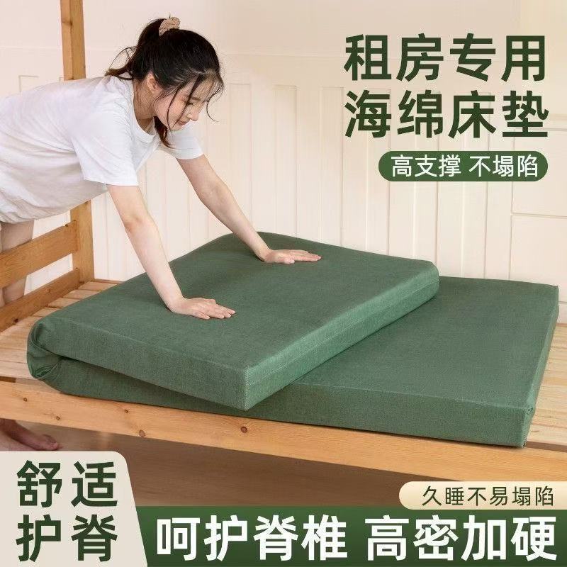 高密度海绵单双人定做榻榻米垫图片