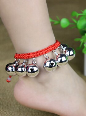 舞蹈表演铃铛手链六一超响铜铃铛