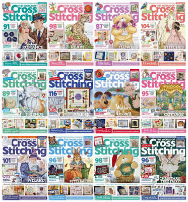 [十字绣图纸杂志扫描The World of Cross Stitching更新至24年7月]