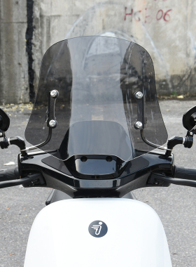 适用小牛雅迪九号N80电动车E200P挡风玻璃/板9号E系列改装前风挡