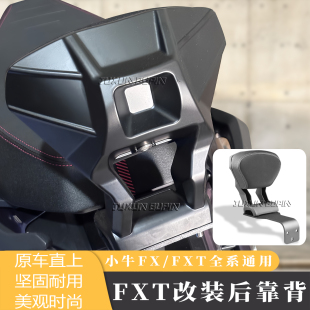 配件 载人后座位靠背靠垫改装 适用小牛FX FXT后靠背电动车FX风速版