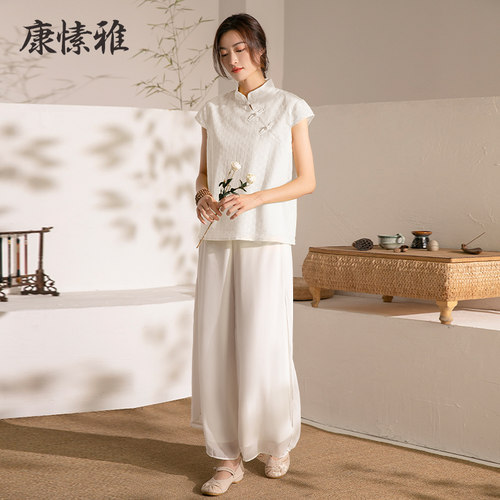 康愫雅瑜伽服女气质禅意改良太极