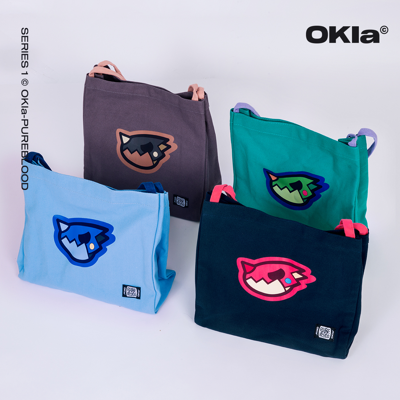 帆布包通勤原创设计休闲单肩磁扣