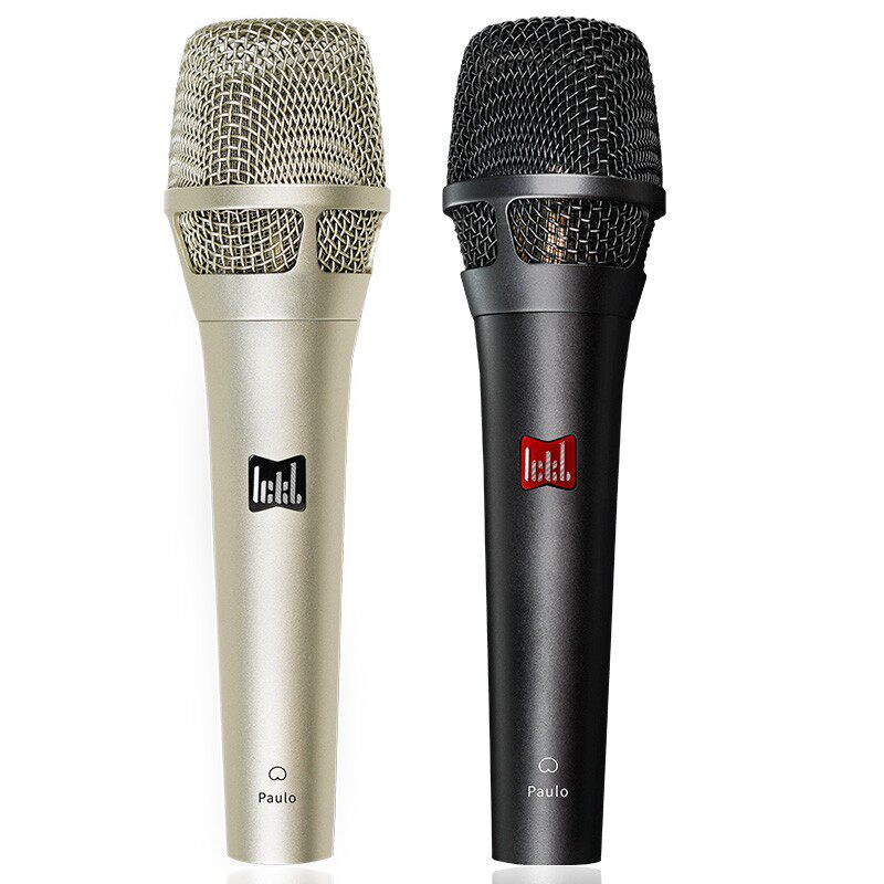 ickb paulo 保罗 超心型48V手持电容麦克风录音K歌直播主持播话筒