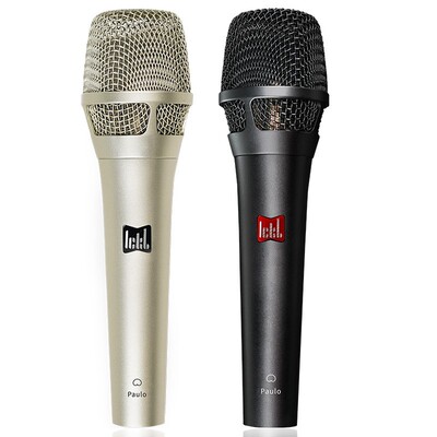 ickb paulo 保罗 超心型48V手持电容麦克风录音K歌直播主持播话筒