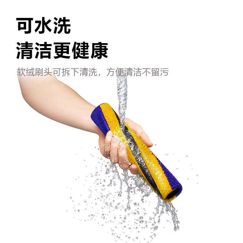 适用戴森吸尘器电动地刷v10slim软绒滚刷v15 v12轻量维修吸头配件