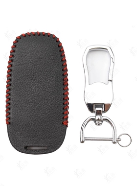 钥匙包适用KD ZA01-4键 奥迪754款智能钥匙套 KD 子机超纤保护套