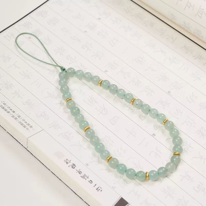 新中式手机链  水晶手机挂件 高级感in女款手机挂链防丢手机挂绳