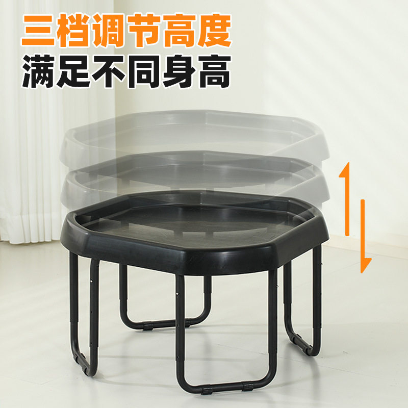 沙水桌室内桌子儿童粘手沙盘玩具玩沙玩具桌游戏桌感统训练