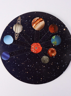 太阳系模型九八大行星DIY科技制作学生儿童天体玩具实验材料