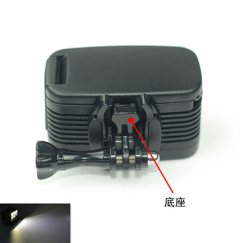 厂家直销 gopro配件 相机潜水补光灯 40m水下防水摄影灯 20/60LED