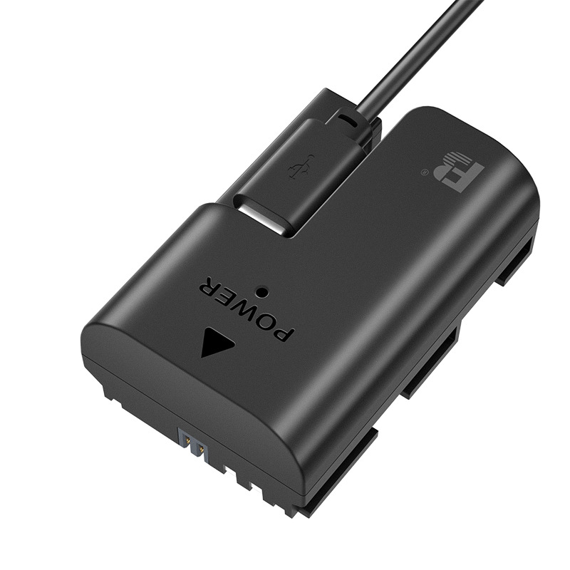 沣标LP-E6相机直播外接电源假电池适用佳能R6 R7 5D4 5D3 5D2厂家