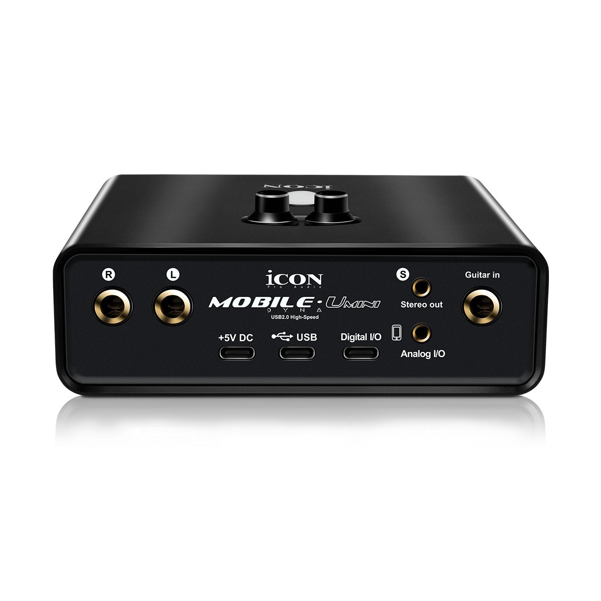 艾肯ICON Mobile U MINI Dyna外置声卡电脑手机直播K歌喊麦录音PK