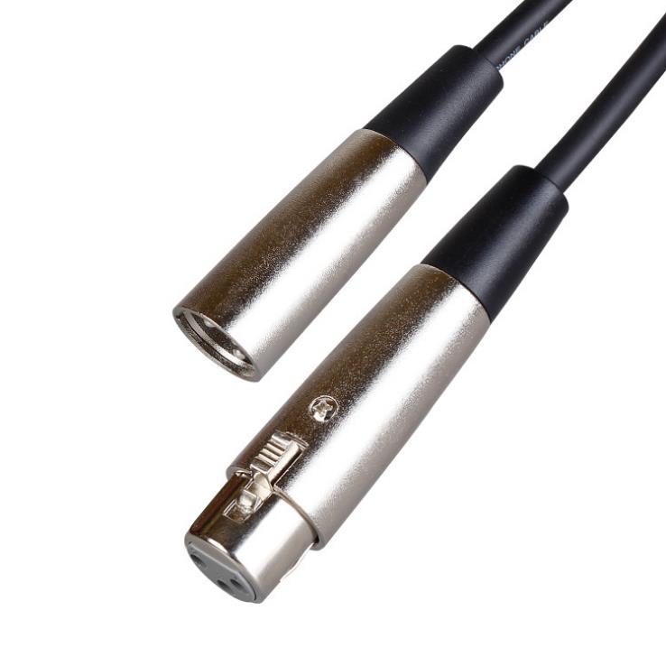 ISK C1 C4 卡农母对卡农公原装2.5米音频线 麦克风音频线单卡双卡