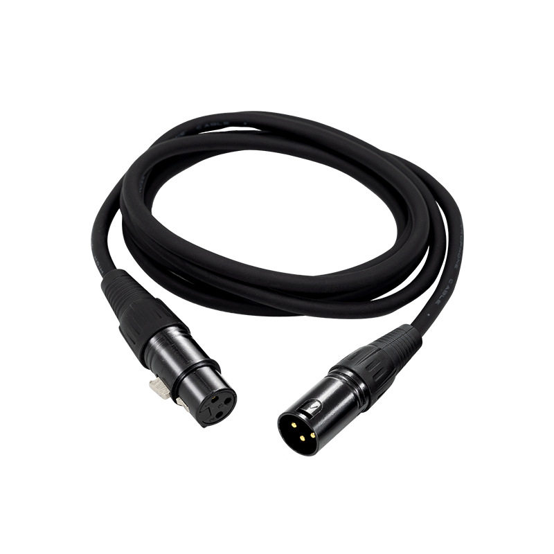 双卡农公母卡侬电容麦克风话筒音频无损连接线调音台平衡线屏蔽线