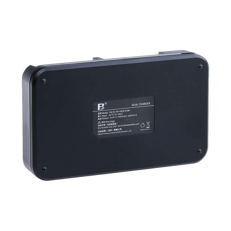 沣标NP-F970电池充电器适用索尼F750 F550 F980相机摄影补光灯座