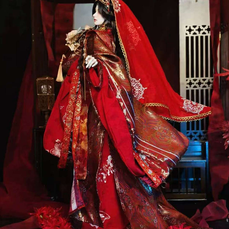 BJD婚服《重鸾》明信片,模玩/动漫/周边/娃圈三坑/桌游,BJD娃衣,淘宝优惠券,粉丝福利购,淘宝优惠卷