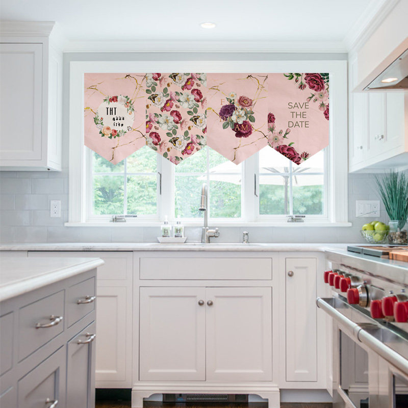 三角旗帘隔断帘门帘客厅卧室厨房玄关屏风装饰帘成品挂帘子免打孔